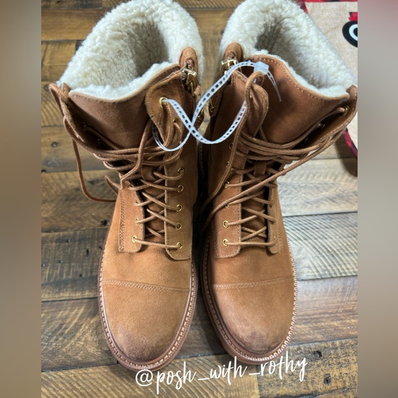 Sam Edelman Aleia Nubuck Ankle Boots, NWT - Picture 2 of 11